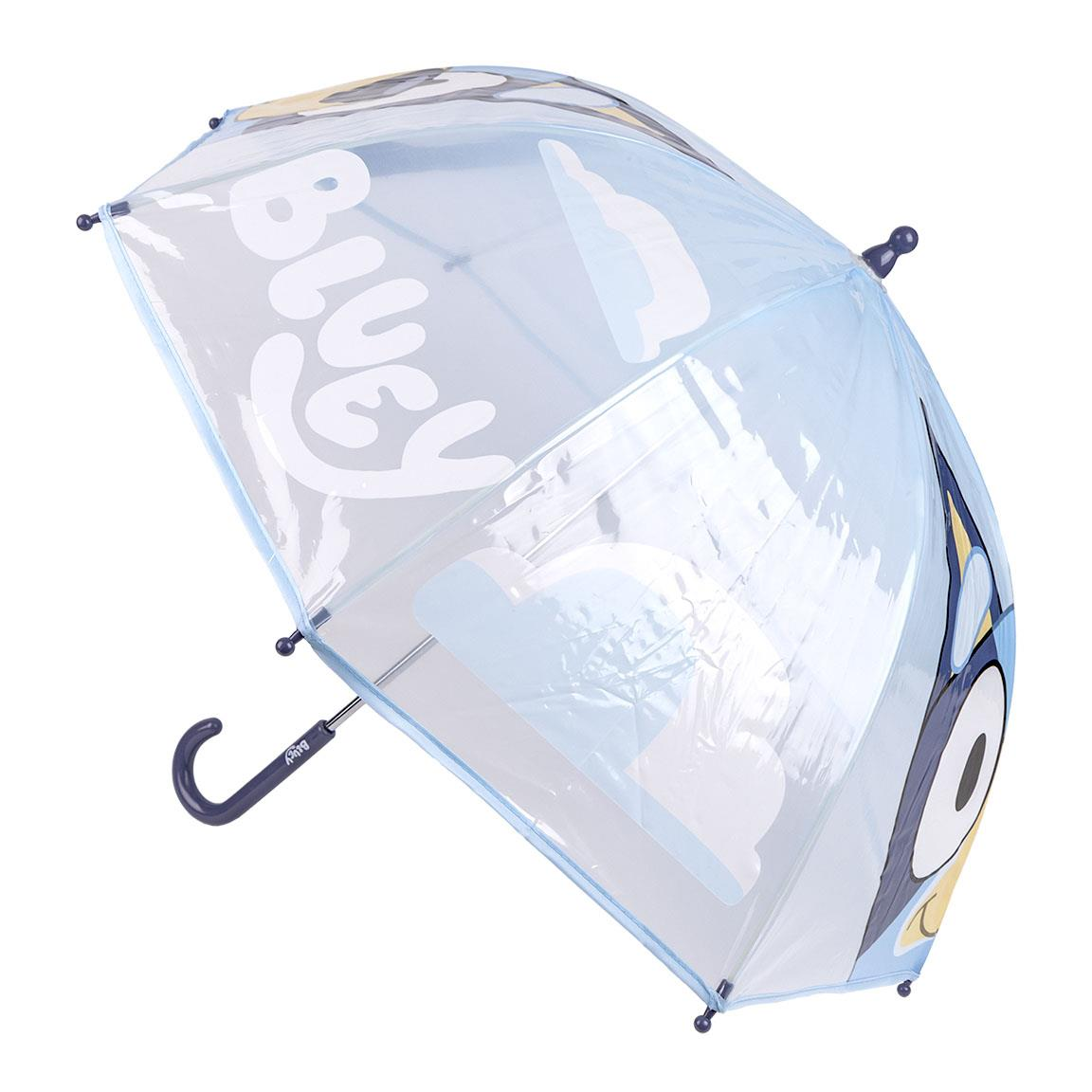 Ombrello Bluey Trasparente Manuale 8 Raggi Bambino - 0768