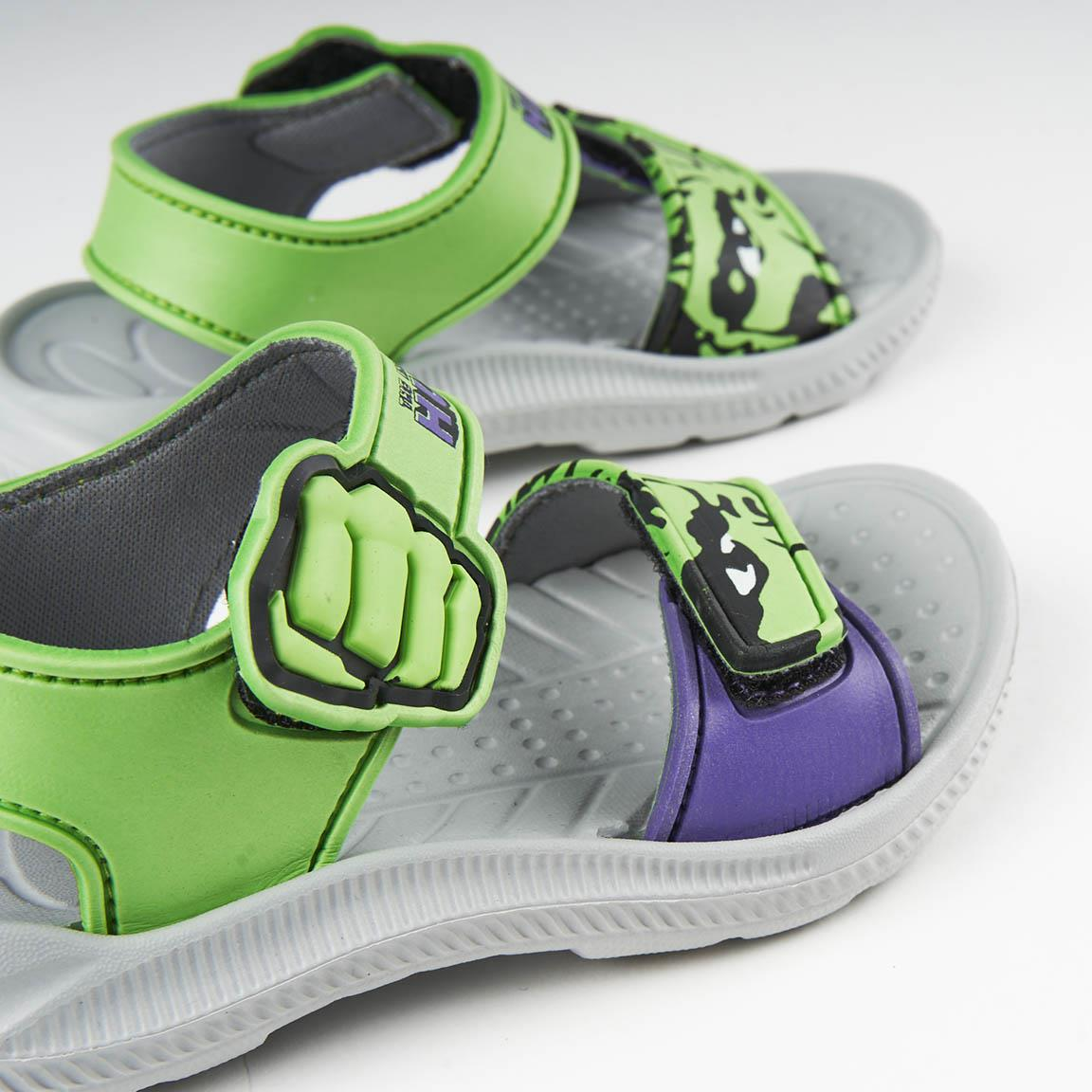 Sandali Hulk MARVEL Avengers Chiusura a Velcro Scarpe in Eva Bambino - 5815