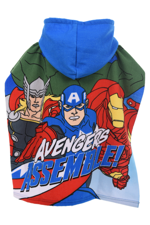Poncho Mare Avengers MARVEL 110 X 55 CM Accappatoio per Bambini 100% Pl - Ex1981