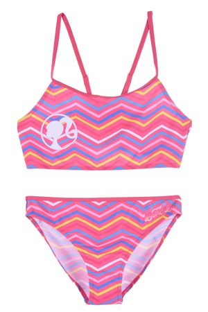 Costume Mare Barbie Bikini 2 Pezzi Bambina - Ex1970fuxia