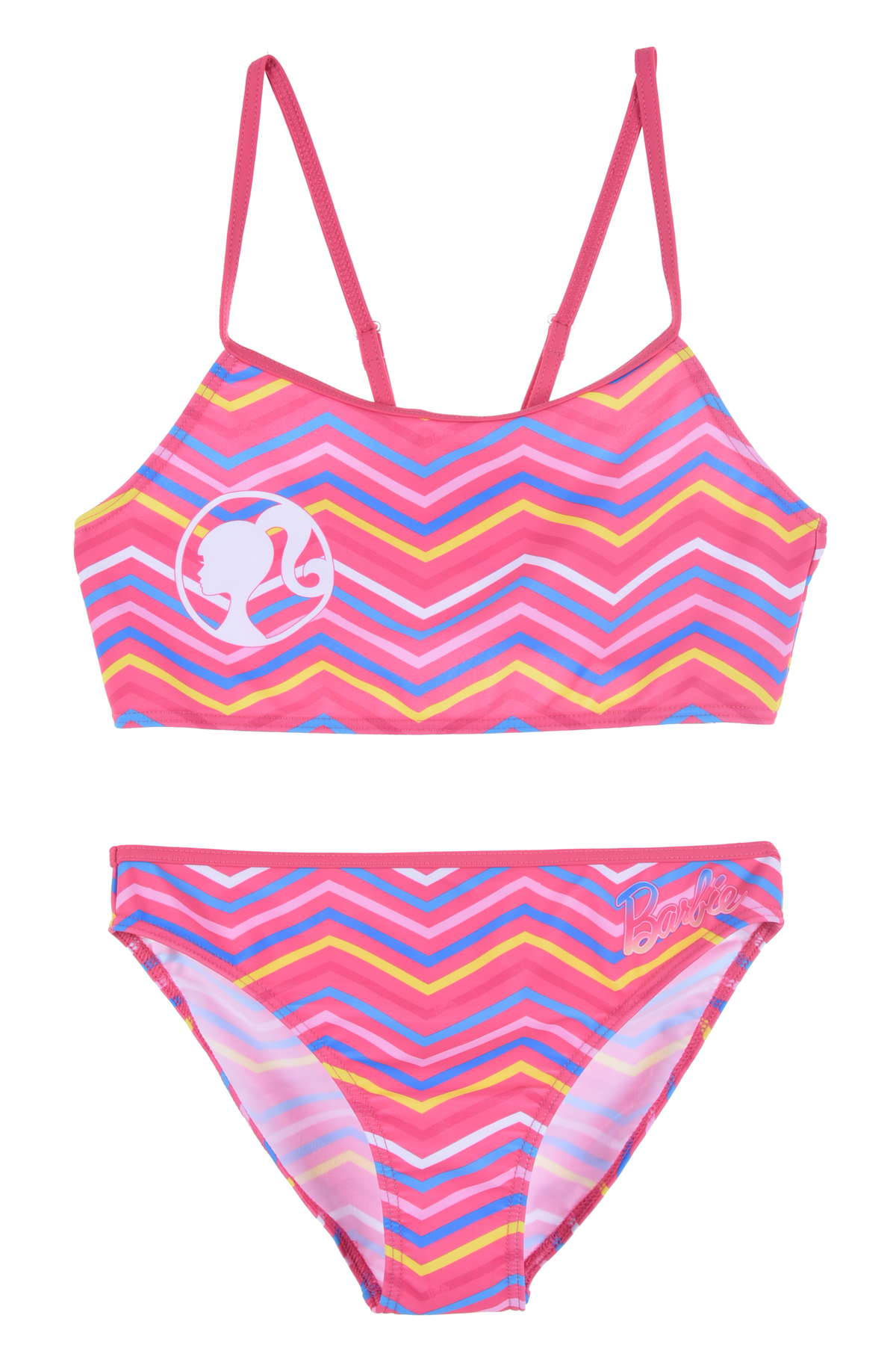 Costume Mare Barbie Bikini 2 Pezzi Bambina - Ex1970fuxia
