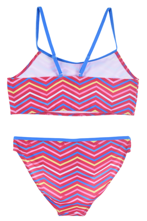 Costume Mare Barbie Bikini 2 Pezzi Bambina - Ex1970blu