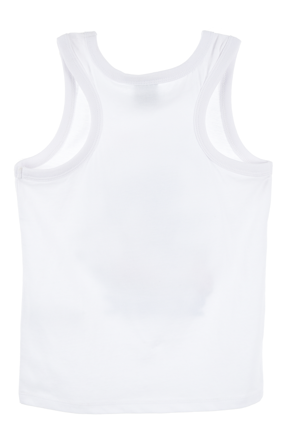 Canotta Sonic Maglietta Bambino 100% Cotone - Ex1011bianco
