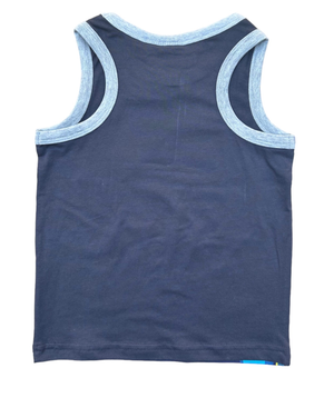 Completo Short + Canotta Batman Bambino 100% Cotone - Ex1070nero