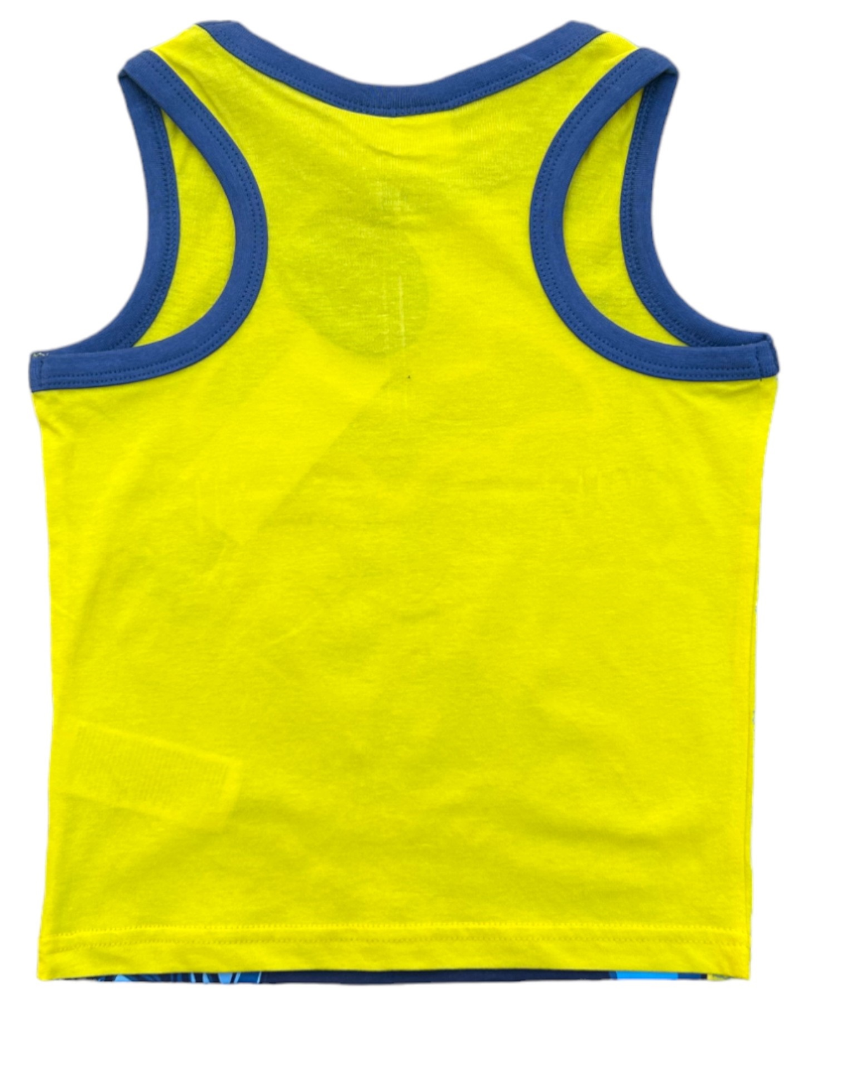 Completo Short + Canotta Batman Bambino 100% Cotone - Ex1070giallo