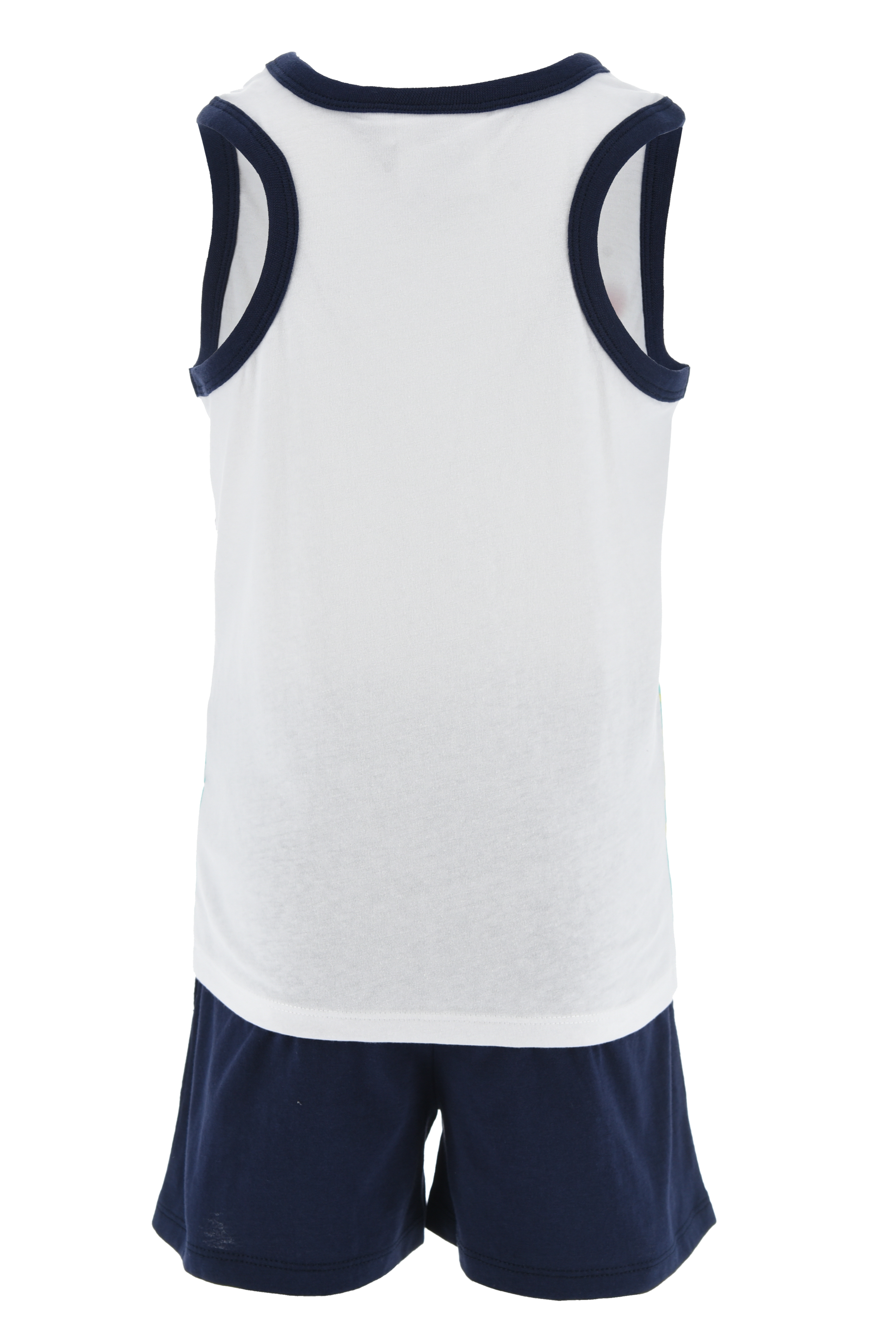 Completo Short + Canotta Paw Patrol Bambino 100% Cotone - Ex1072blu