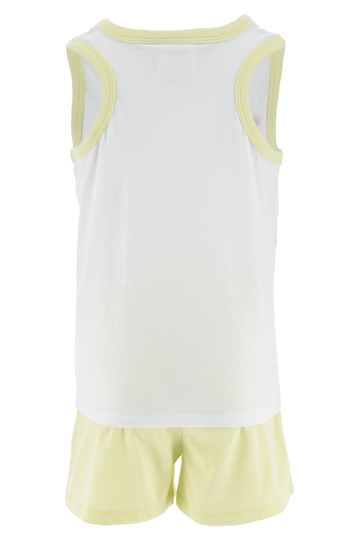 Completo Short + Canotta Paw Patrol Bambino 100% Cotone - Ex1072giallo
