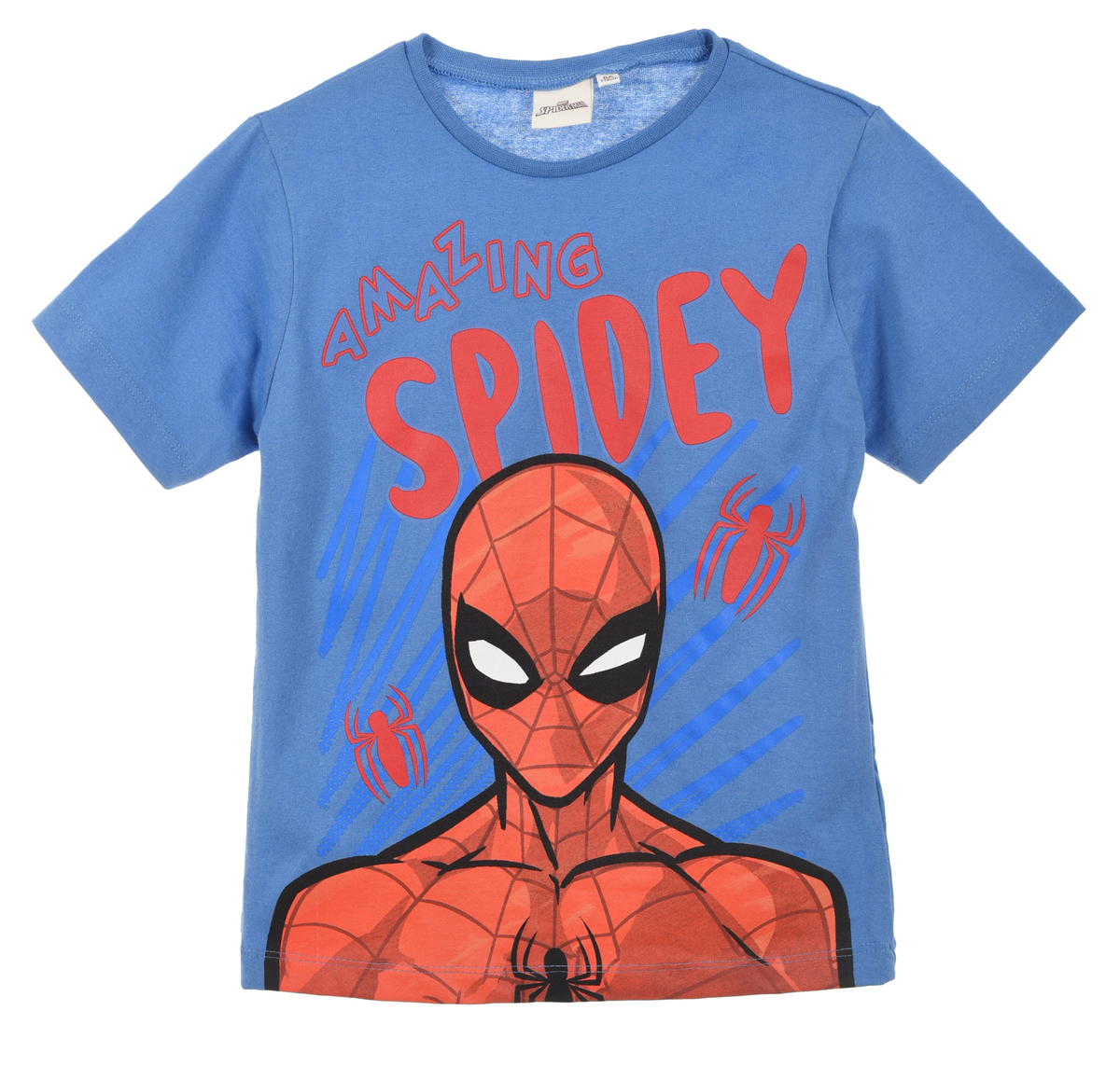 T-Shirt M.c. Spiderman MARVEL Maglietta Bambino 60% Co 40% Pl Reciclato - Ex1268.recavio