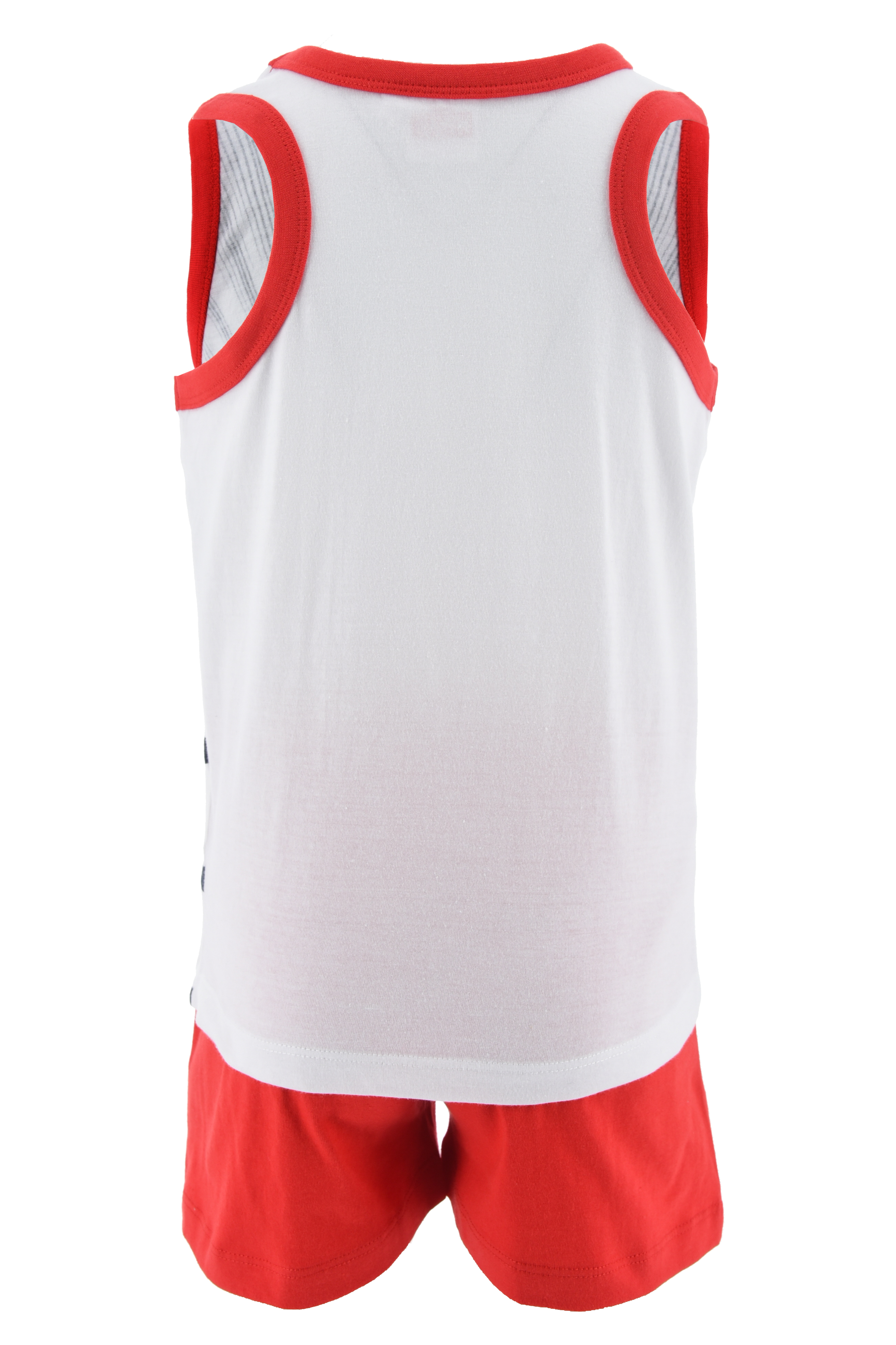Completo Short + Canotta Avengers MARVEL Bambino 100% Cotone - Ex1069rosso