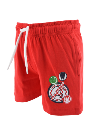 Completo Short + Canotta Avengers MARVEL Bambino 100% Cotone - Ex1069rosso