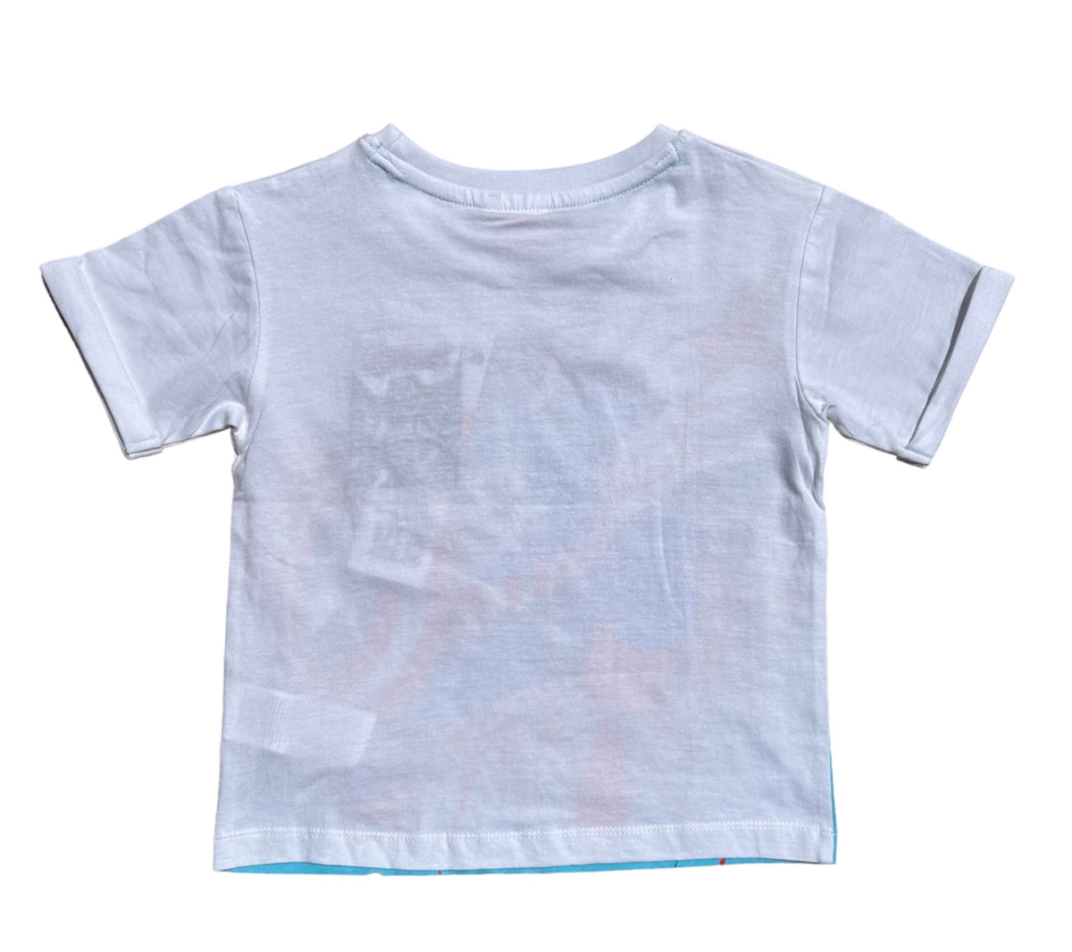 T-Shirt M.c. Capitan America Avengers MARVEL Maglietta Bambino 100% Cotone - Ex1109bianco
