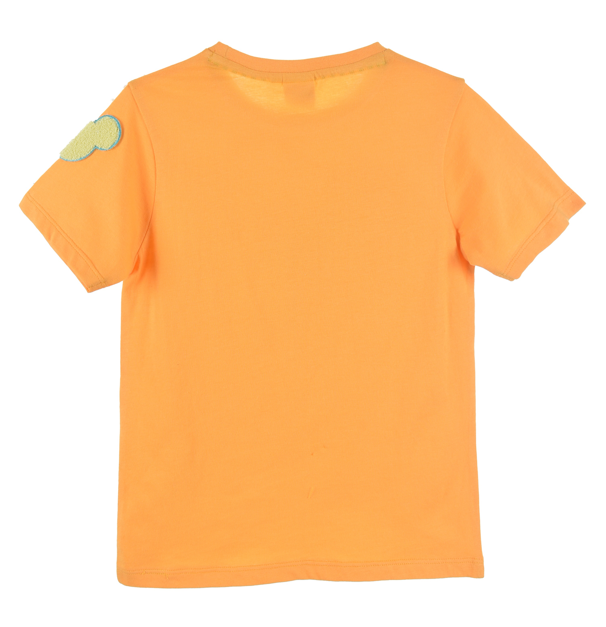 T-Shirt M.c. Topolino DISNEY Maglietta Bambino 100% Cotone - Ex1171arancio