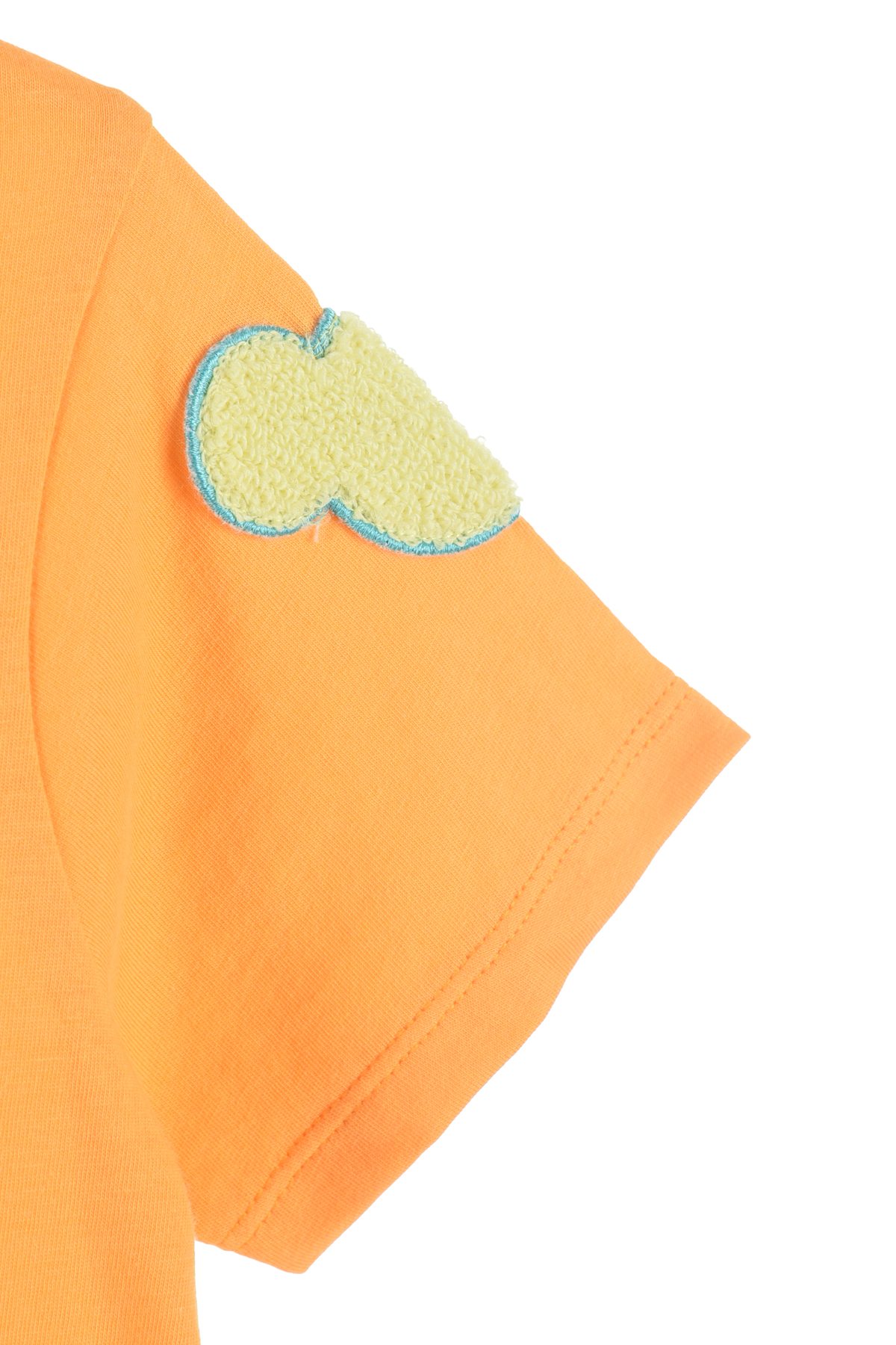 T-Shirt M.c. Topolino DISNEY Maglietta Bambino 100% Cotone - Ex1171arancio