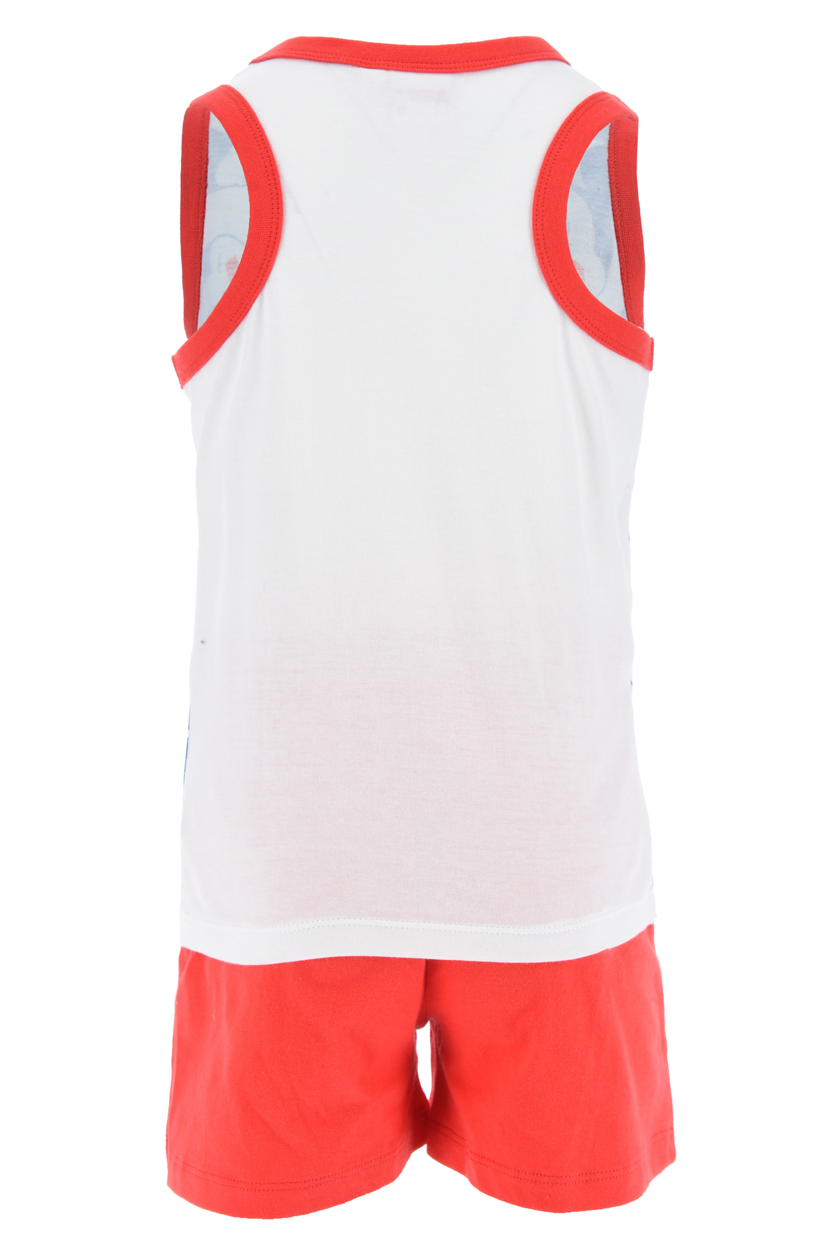 Completo Short + Canotta Topolino DISNEY Bambino 100% Cotone - Ex1071rosso