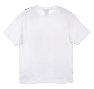 T-Shirt M.c. Sonic Maglietta Bambino 100% Cotone - Ex1164bianco