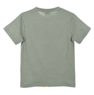T-Shirt M.c. Simba DISNEY Maglietta Bambino 100% Cotone - Ex1180verde