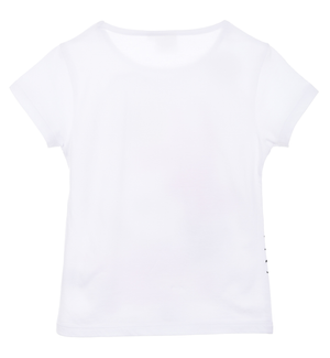T-Shirt M.c. Minnie DISNEY Maglietta Bambino 100% Cotone - Ex1145.biobianco
