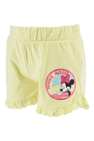 Completo Short + T-Shirt Minnie DISNEY Bambino 100% Cotone - Ex1060lilla