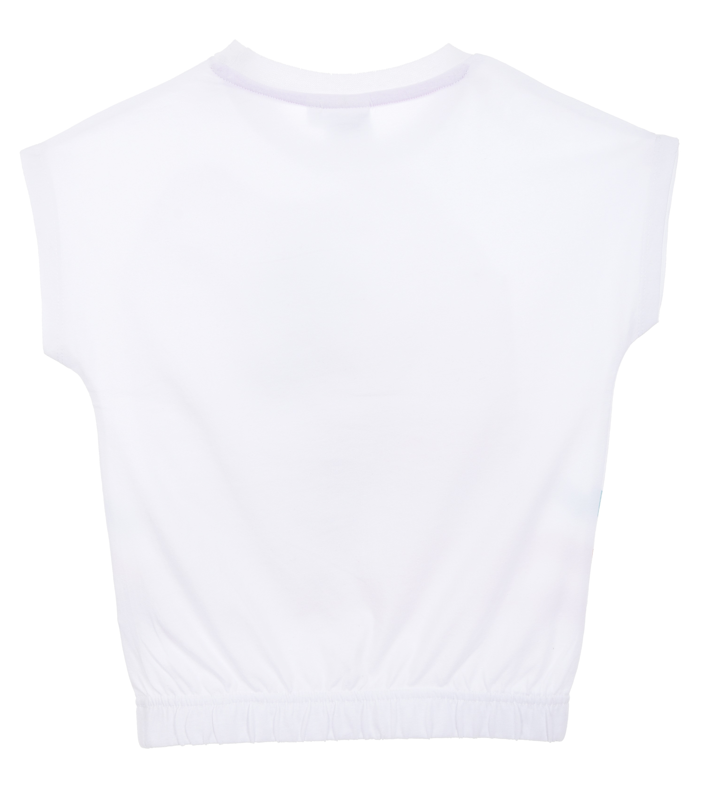 T-Shirt M.c. Minnie DISNEY Maglietta Corta Bambino 100% Cotone - Ex1193bianco