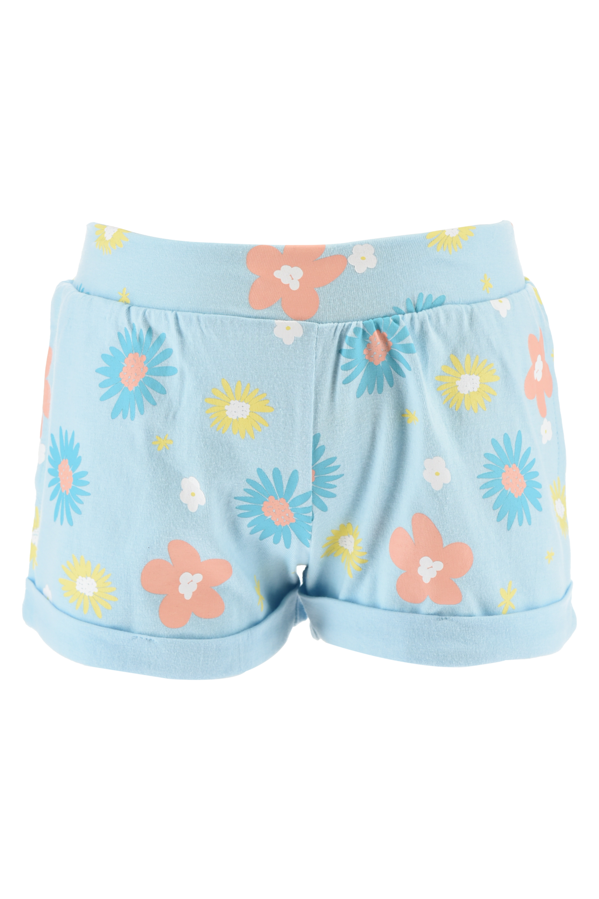 Completo Short + Canotta Frozen DISNEY Bambino 100% Cotone - Ex1074bianco