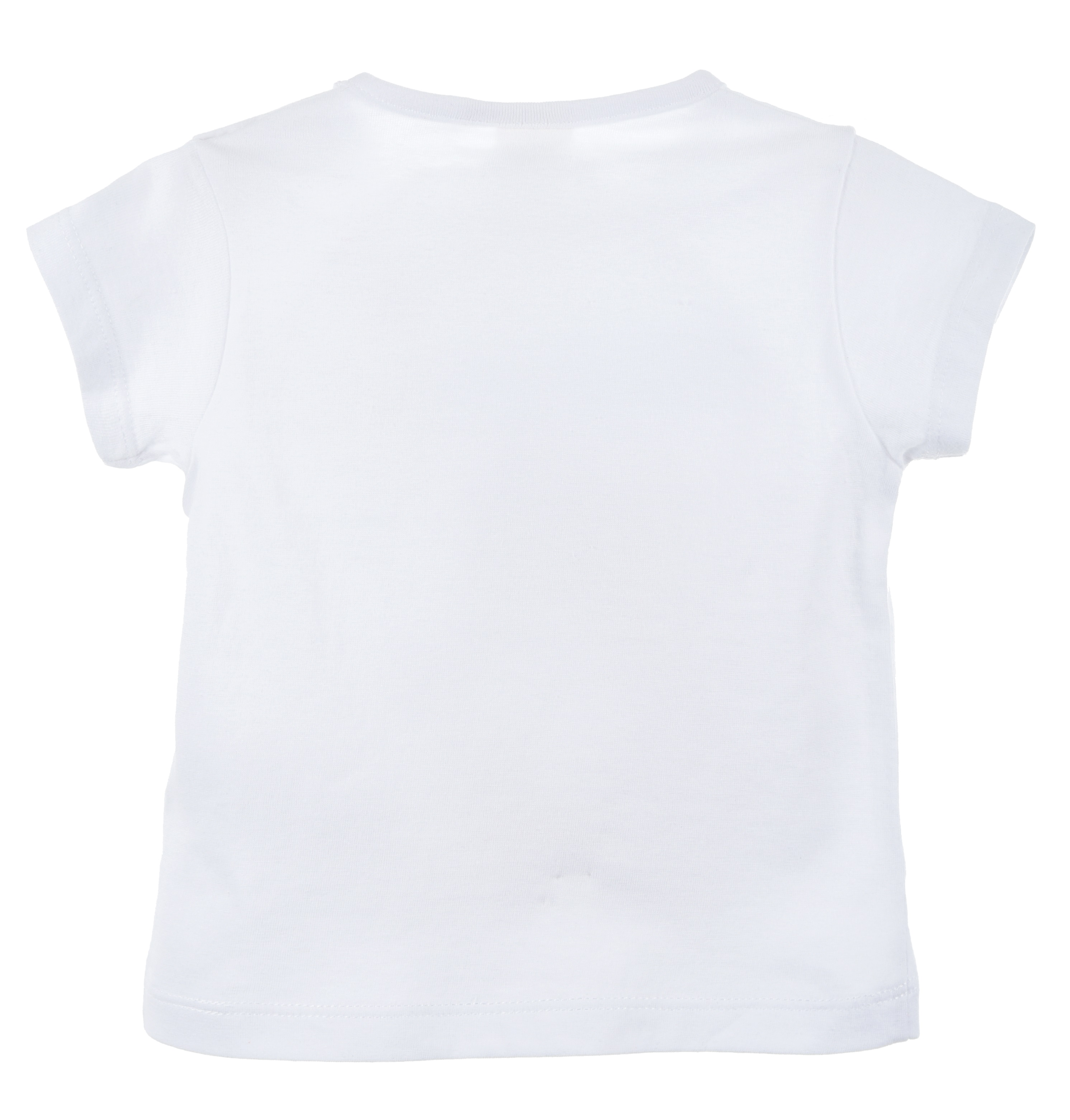 T-Shirt M.c. Minnie DISNEY Maglietta Bambino 100% Cotone - Ex0072.biobianco