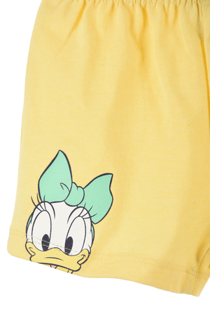 Completo Short + T-Shirt Minnie DISNEY Neonata 60% Co 40% Pl - Ex0075.recgiallo
