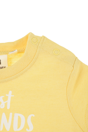 Completo Short + T-Shirt Minnie DISNEY Neonata 60% Co 40% Pl - Ex0075.recgiallo