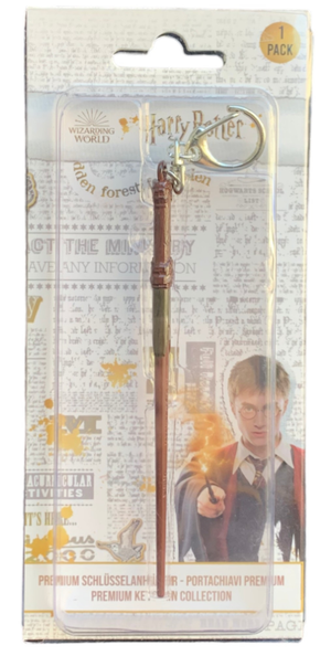 Portachiavi Bacchetta di Harry Potter in Metallo in Confezione - 47304/17