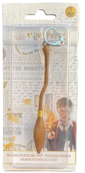 Portachiavi Scopa Nimbus 2000 Harry Potter in Metallo in Confezione - 47304/18