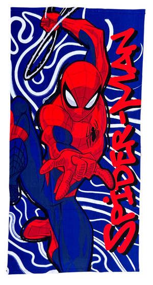 Telo Mare Spiderman MARVEL Asciugamano per Bambini in Microfibra CM 140x70 - Spm1399