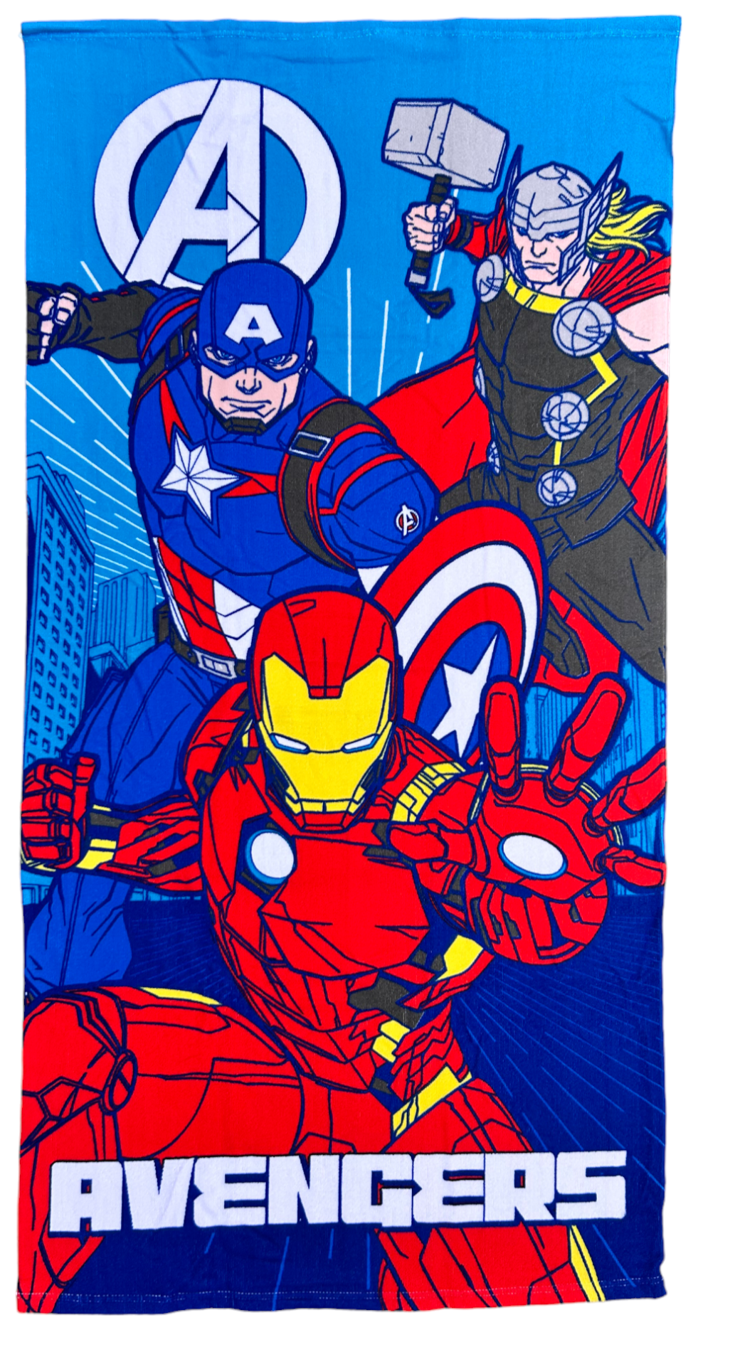 Telo Mare Avengers MARVEL Asciugamano per Bambini in Microfibra CM 140x70 - Ave1402