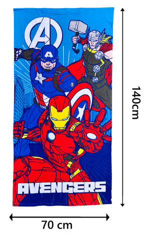 Telo Mare Avengers MARVEL Asciugamano per Bambini in Microfibra CM 140x70 - Ave1402