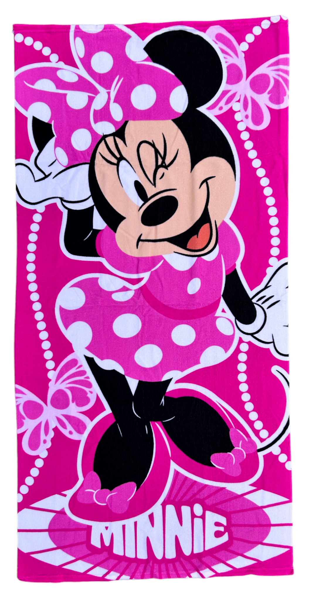 Telo Mare Minnie DISNEY Asciugamano per Bambini in Microfibra CM 140x70 - Min1397