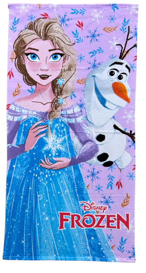 Telo Mare Frozen DISNEY Asciugamano per Bambini in Microfibra CM 140x70 - Fro24-3609