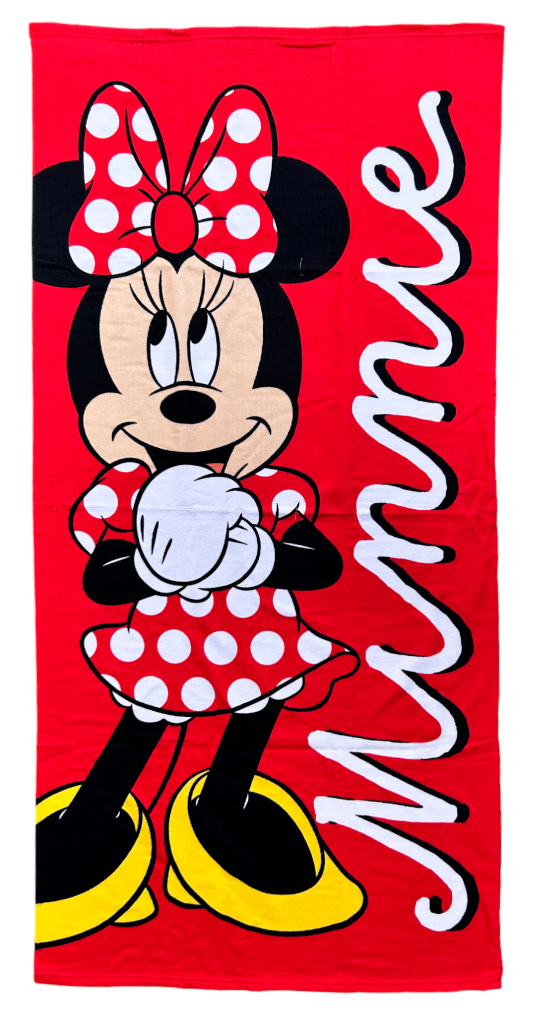 Telo Mare Minnie DISNEY Asciugamano per Bambini in Microfibra CM 140x70 - Min24-001