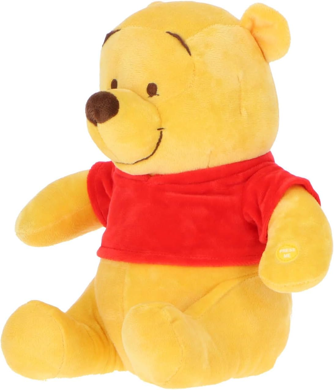 Peluche Winnie the Pooh DISNEY Morbido Pupazzo con Suono 45 CM Seduto - Wtp-9272-1