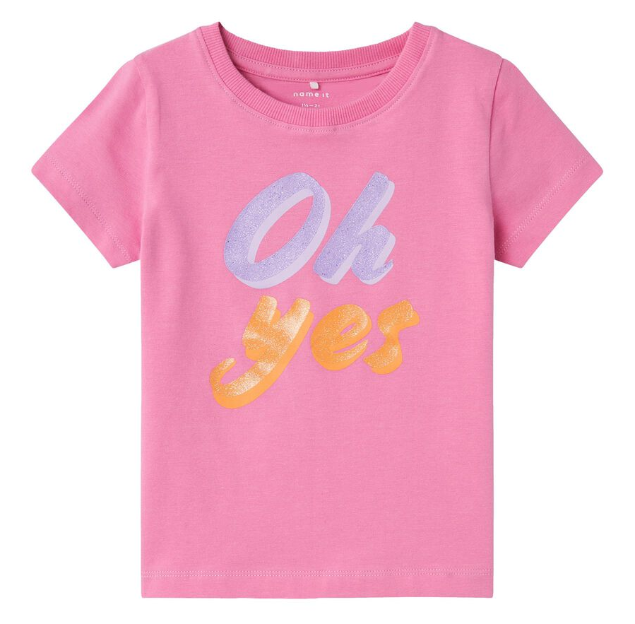 T-Shirt M.c. Maglietta Bambina 100%co - 13226039fucsia