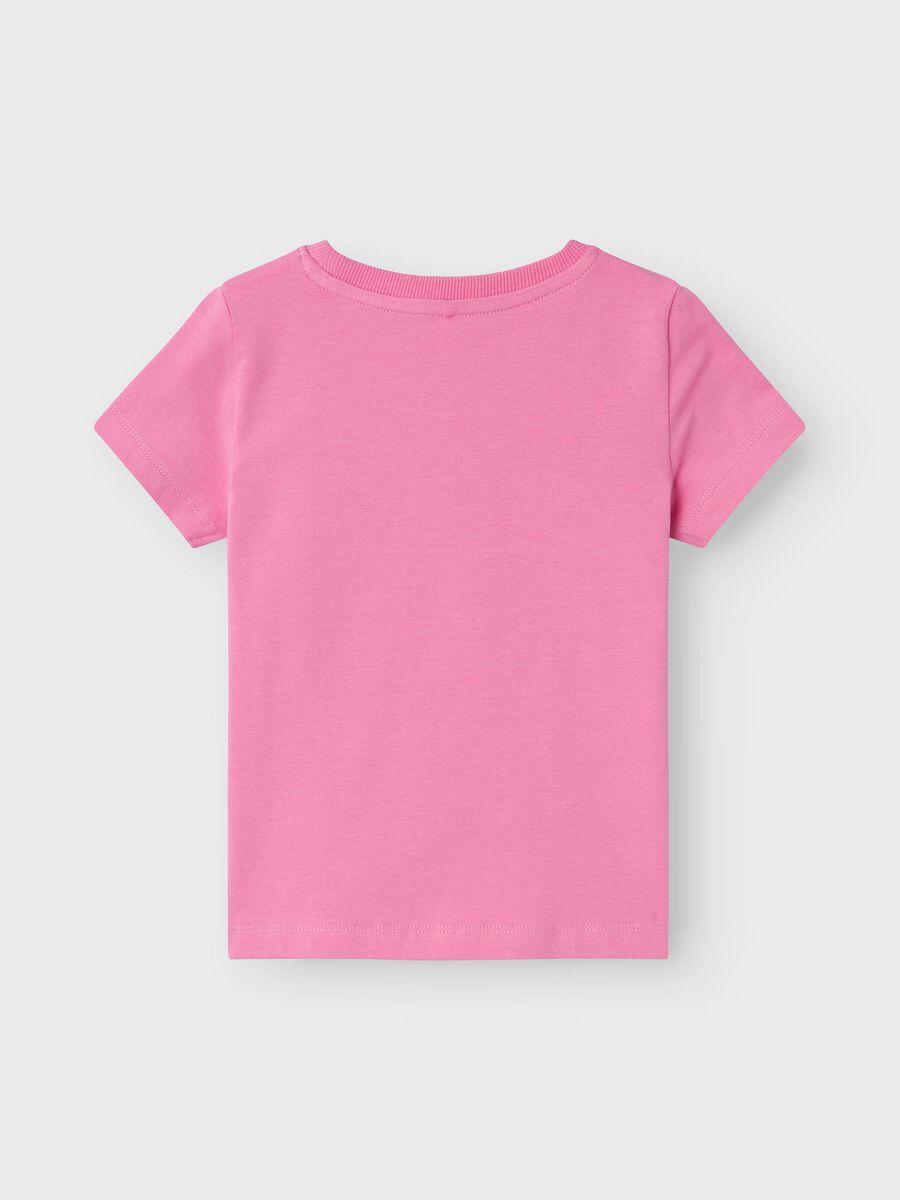 T-Shirt M.c. Maglietta Bambina 100%co - 13226039fucsia
