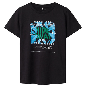 T-Shirt M.c. con Stampa Maglietta Bambino - 13226112nero