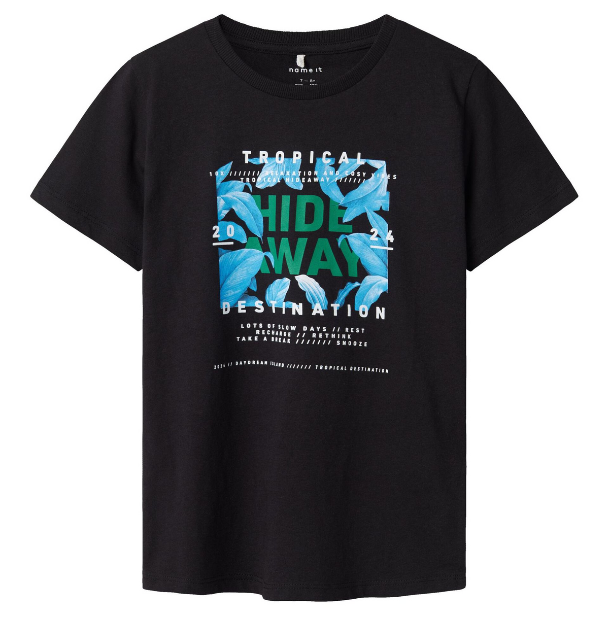 T-Shirt M.c. con Stampa Maglietta Bambino - 13226112nero