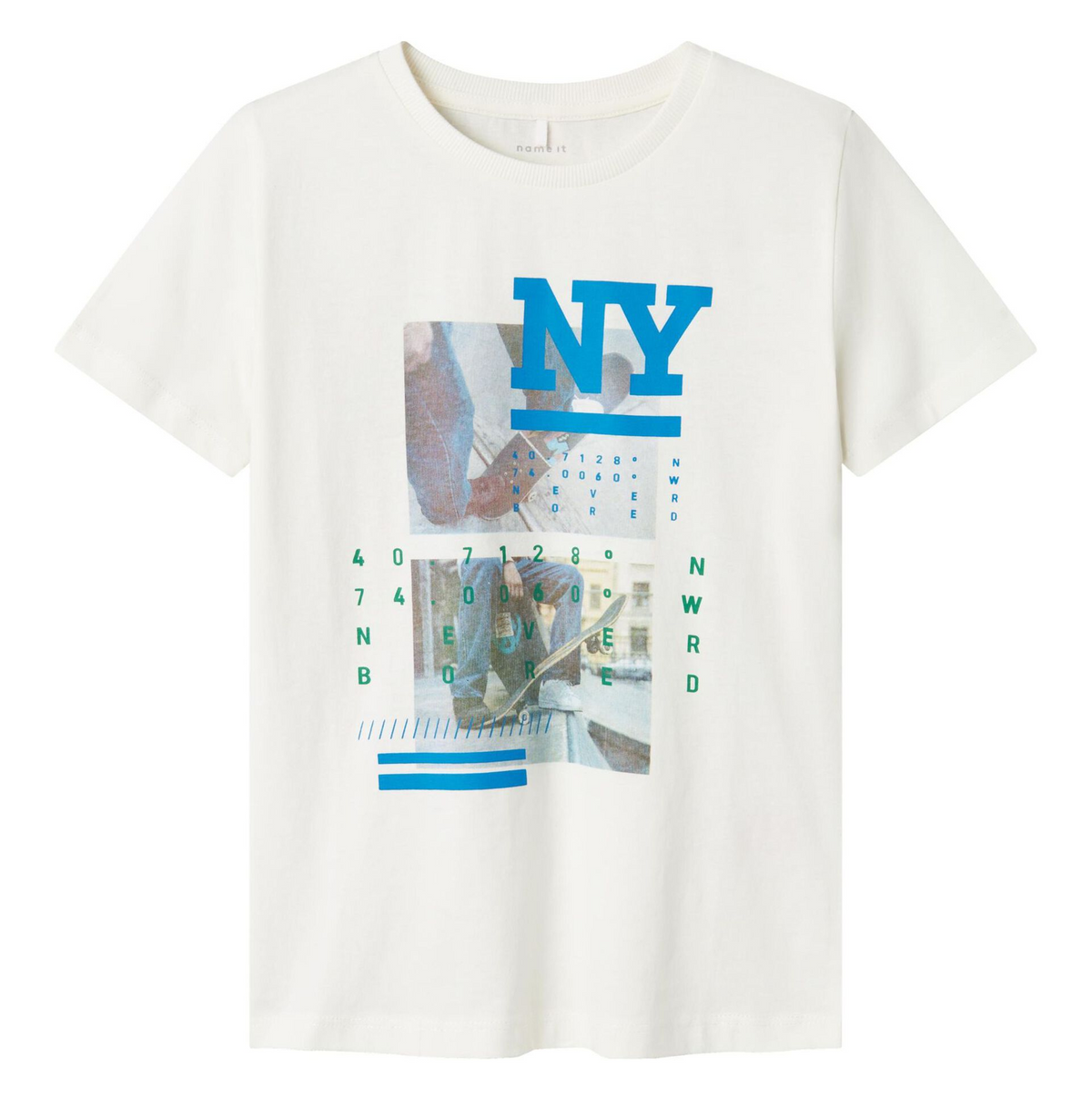 T-Shirt M.c. con Stampa Maglietta Bambino - 13226112bianco
