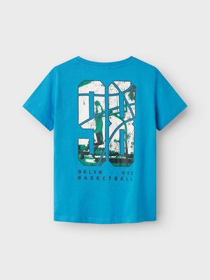 T-Shirt M.c. con Stampa Maglietta Bambino - 13226112celeste