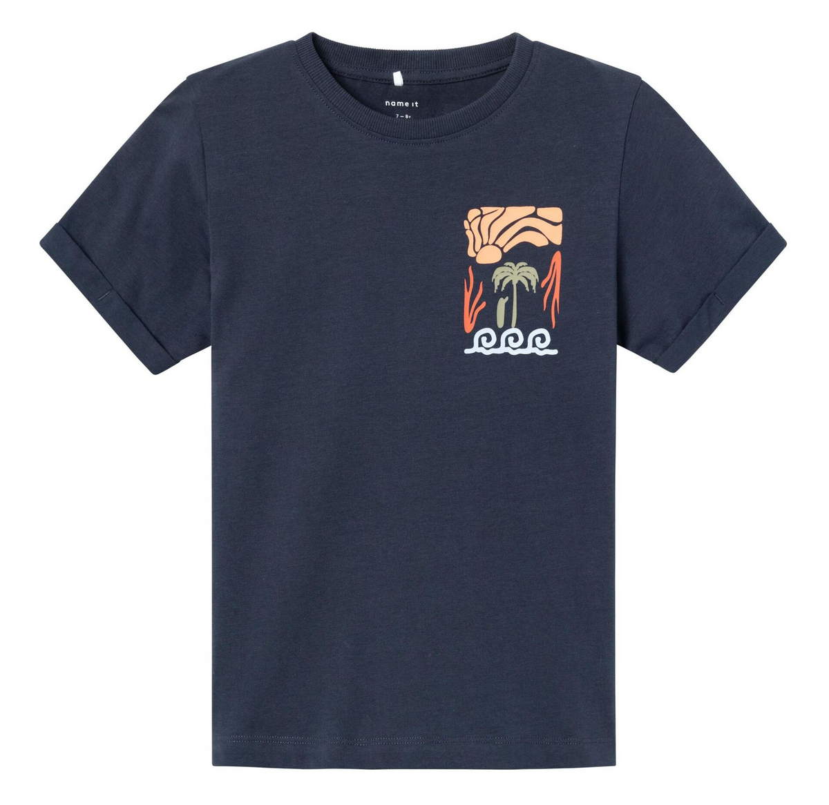 T-Shirt M.c. con Stampa Maglietta Bambino - 13229923blu