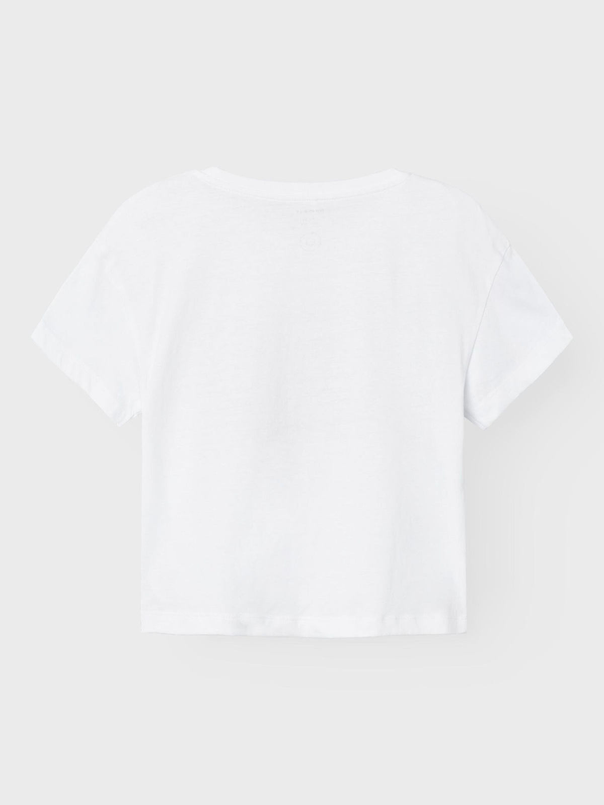 T-Shirt M.c. con Ricamo Maglietta Bambina 100%co - 13229978rosa