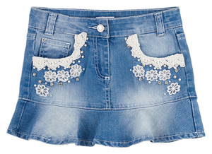 Gonna Artigli Ragazza Jeans Taglia 14 Anni