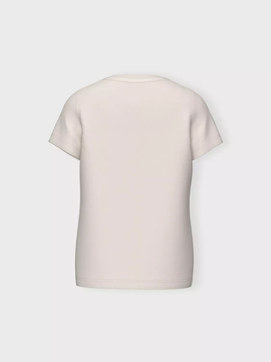T-Shirt M.c. con Stampa Maglietta Bambina 100%co - 13230270beige