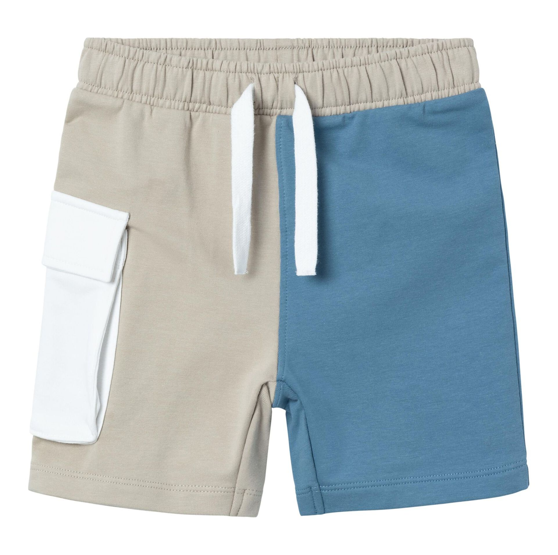 Bermuda Bicolore con Vita Regolaboile Pantaloncini Bambino - 13230334