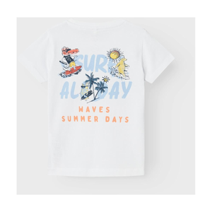 T-Shirt M.c. con Stampa Maglietta Bambino - 13230488bianco