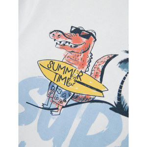 T-Shirt M.c. con Stampa Maglietta Bambino - 13230488bianco