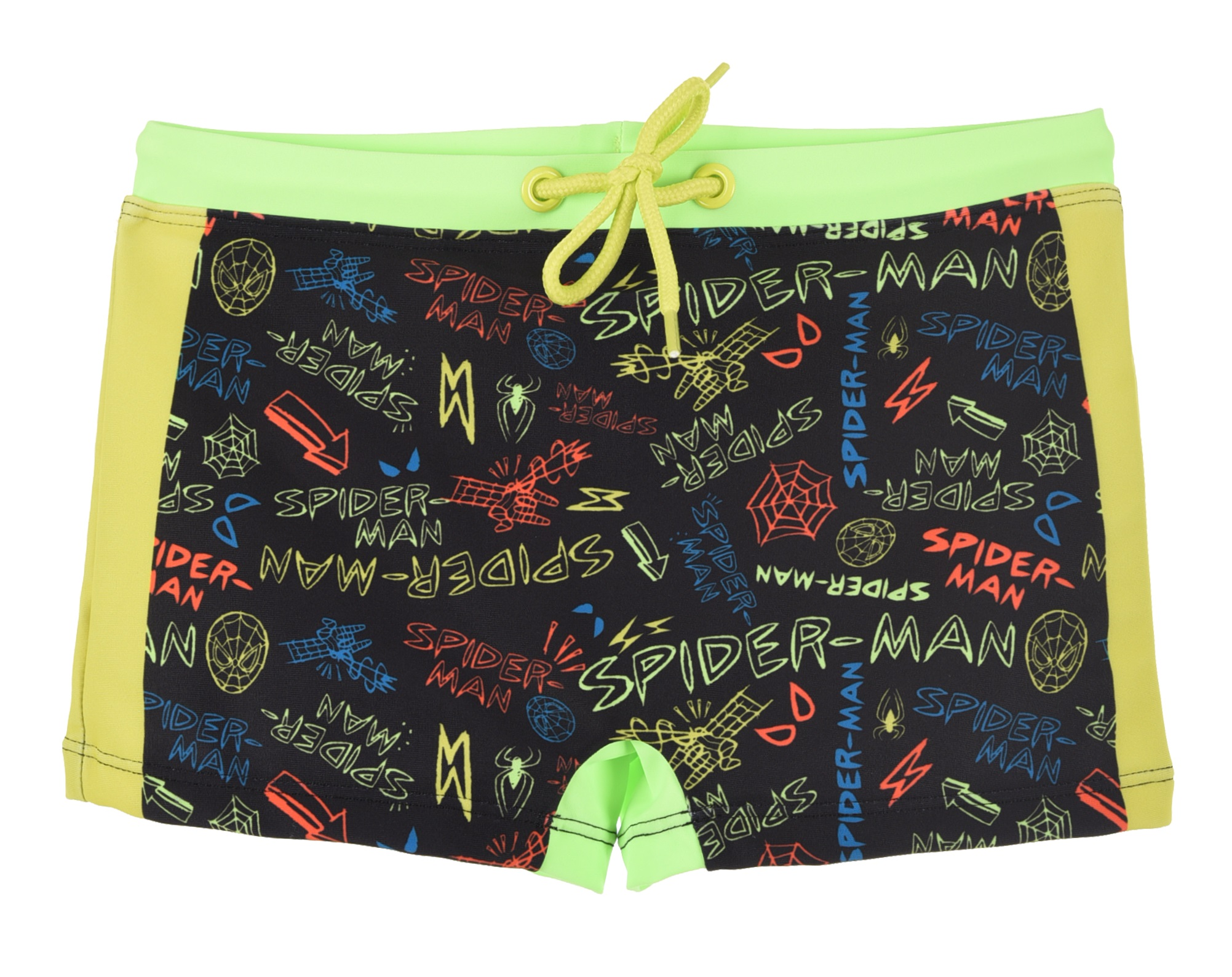 Costume Mare Spiderman MARVEL Parigamba Pantaloncino Bambino - Ex1886giallo